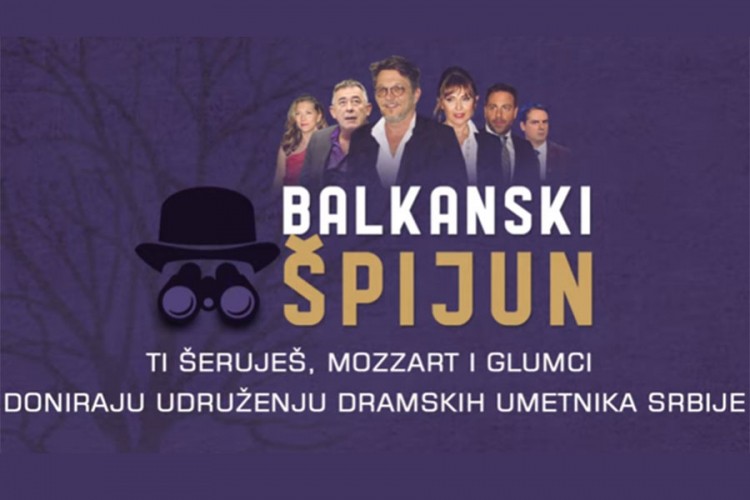 Humanitarni "Balkanski špijun" pomogao ugroženim glumcima