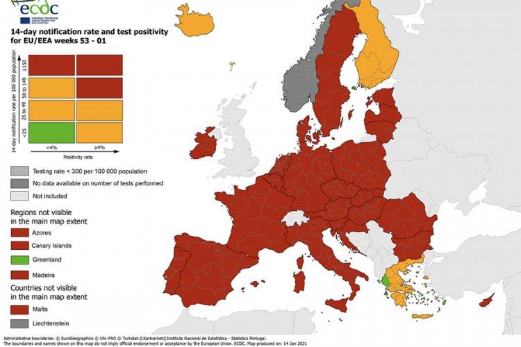 Samo jedna zemlja EU sa "zelenim zonama"