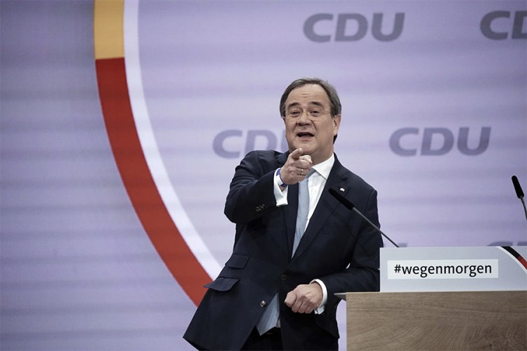 Merkelova dobila nasljednika: Armin Lašet novi šef CDU