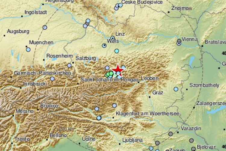 Zemljotres u Austriji
