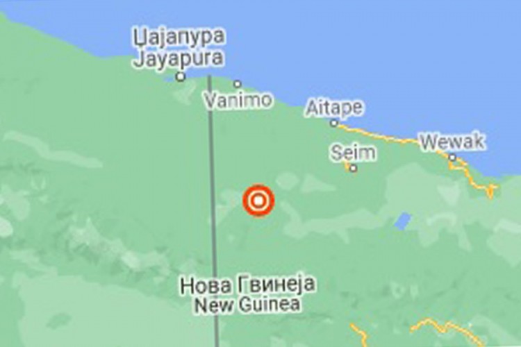 Snažan zemljotres na istoku Papue Nove Gvineje