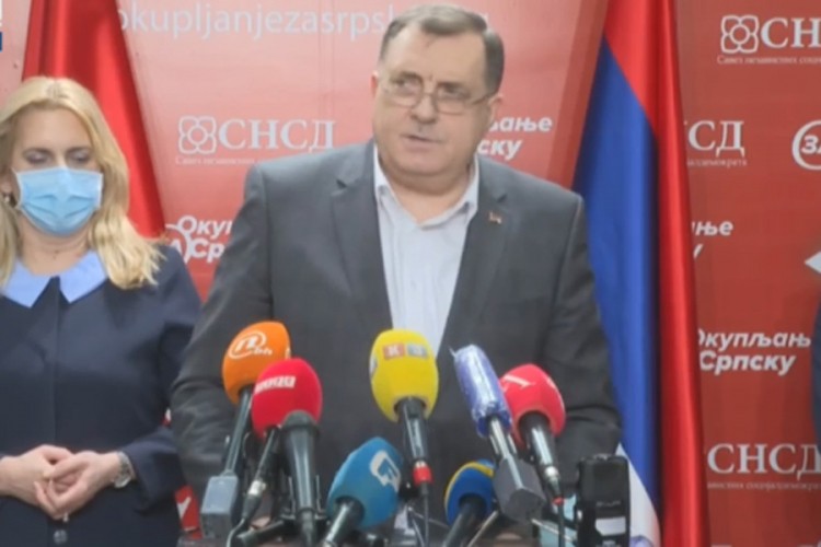Dodik traži izvinjenje od Izetbegovića