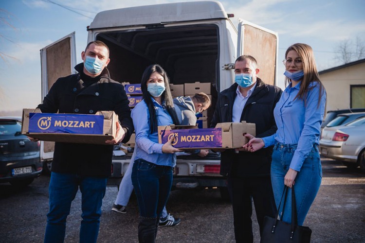 Mozzart pomaže zdravstvenim ustanovama, zdravi paketi stigli u Modriču