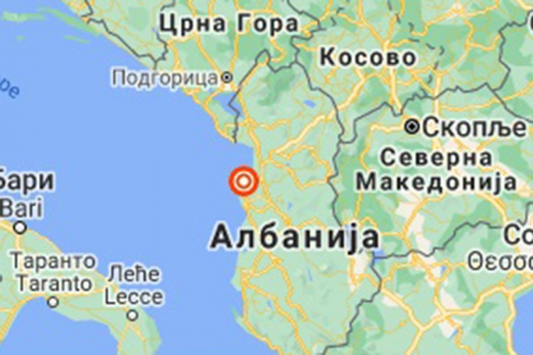 Zemljotres u Albaniji, osjetio se i u Crnoj Gori