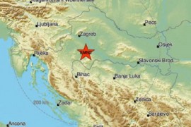 Novi zemljotres u Hrvatskoj