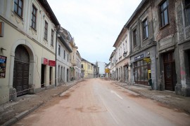 Nova šteta u Petrinji nakon zemljotresa, objavljen dramatičan snimak