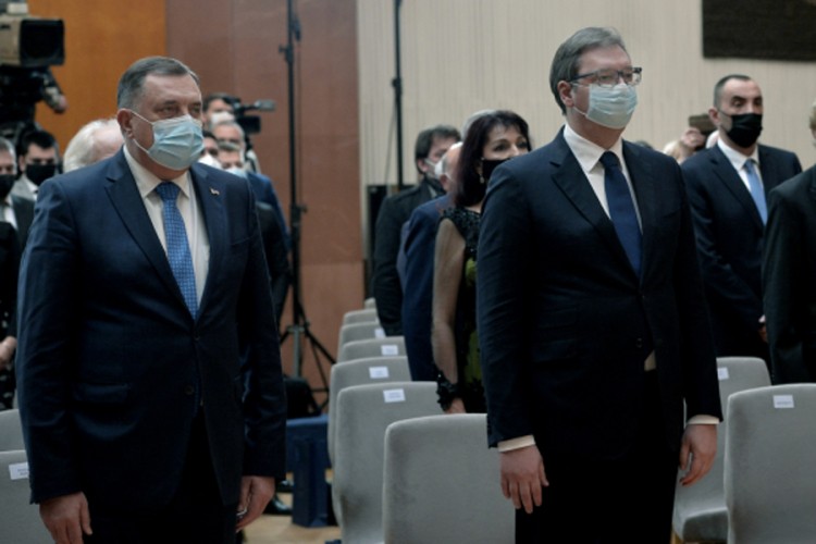 Sastali se Dodik i Vučić: Srbija će pomoći Republici Srpskoj u vakcinaciji