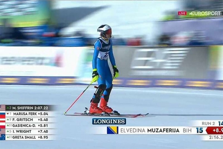 Elvedina Muzaferija ostvarila najbolji rezultat bh. skijanja