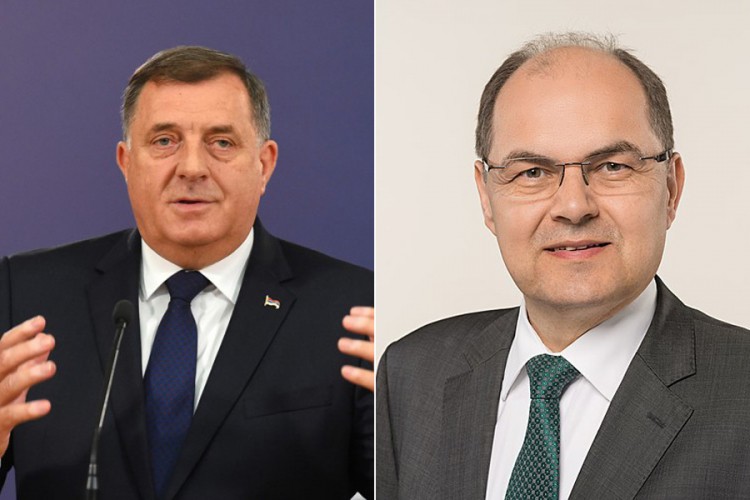 Dodik i Šmit: Odgovornost za budućnost BiH na predstavnicima vlasti
