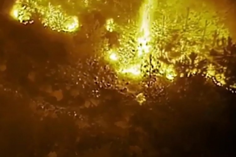 Policija dronom snimila potjeru i izazivanje požara u Sarajevu