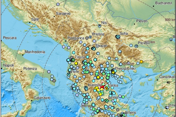 Novi jak zemljotres u Grčkoj