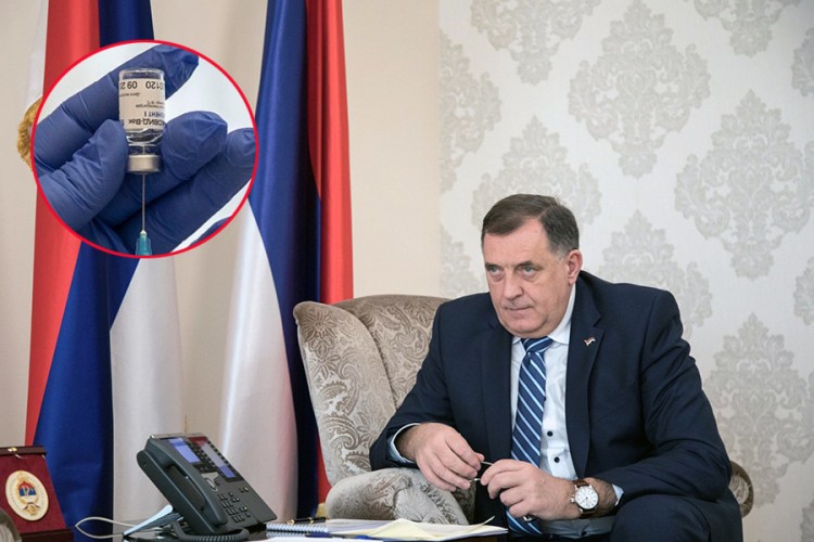 Lavrov obećao Dodiku da će se potruditi za ubrzanu dostavu vakcina