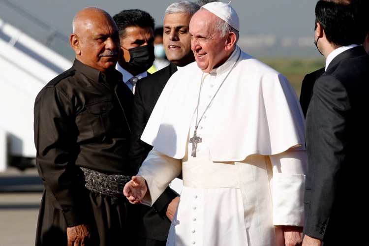 Papa stigao u Mosul