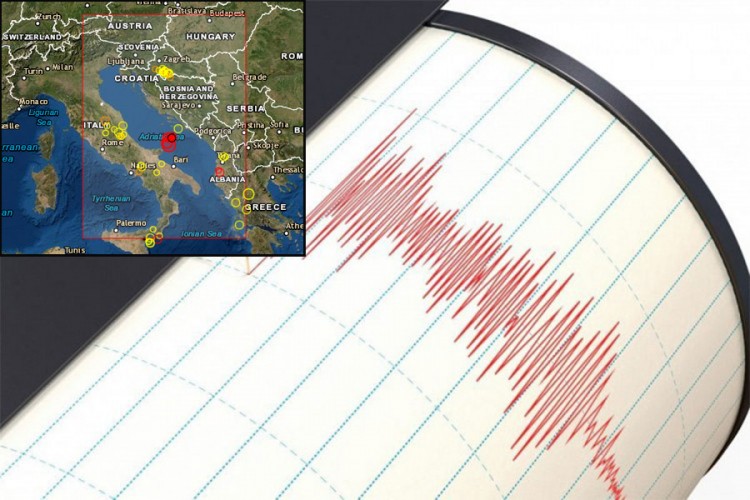 Jadran se ne smiruje, zabilježena još četiri zemljotresa