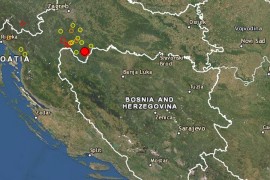 Novi zemljotres kod Petrinje, osjetio se i u BiH