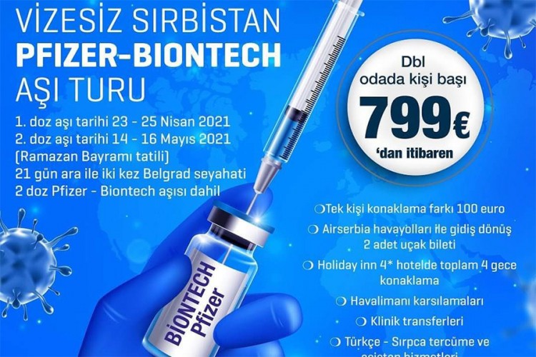 Turska turistička agencija nudi "vakcina-ekskurziju" u Srbiju?