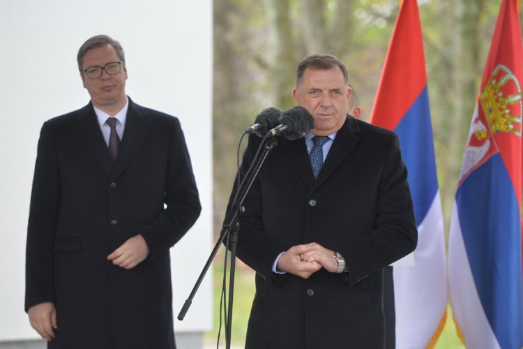 Dodik i Vučić prisustvovaće vojnoj vježbi Vojske i policije Srbije
