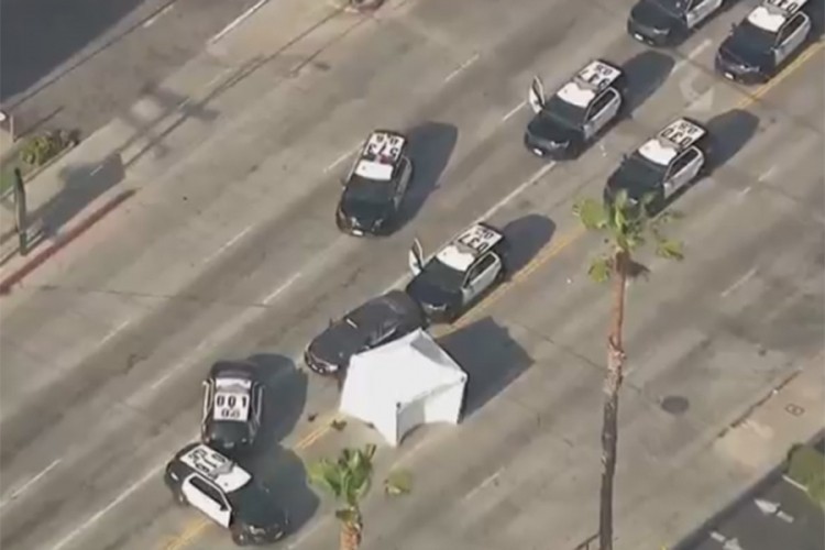 Policajci ubili čovjeka u panciru u Los Anđelesu