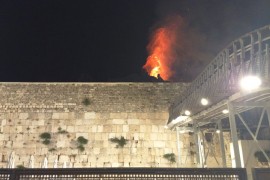 Palestinci izazvali požar kod džamije Al Aksa