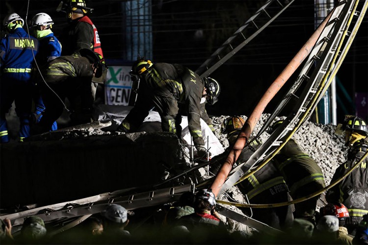 Raste broj žrtava u nesreći na metro liniji u Meksiku