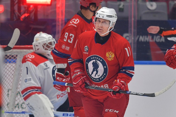 Putin postigao nekoliko golova na hokejaškoj utakmici