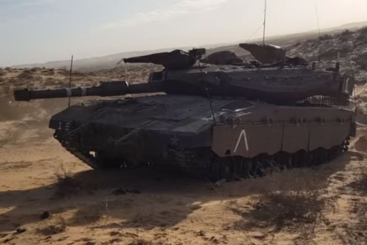 Tenk Merkava - moćna borbena kočija izraelskih snaga