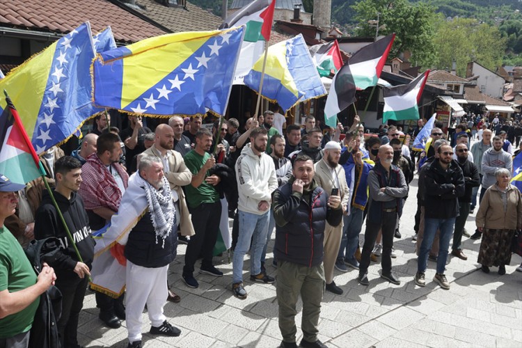U Sarajevu održan skup podrške za Palestinu