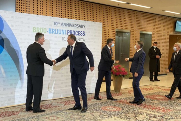 Pahor i Milanović dočekali učesnike sastanka lidera Brdo-Brioni