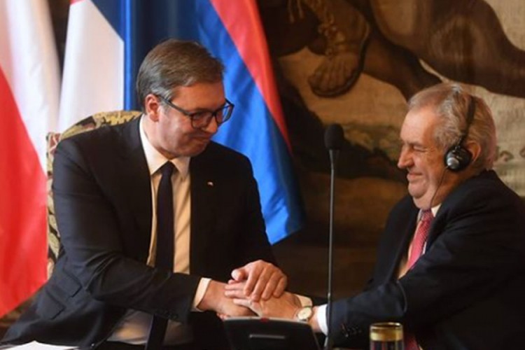 Vučić: Zeman ušao u istoriju Srbije
