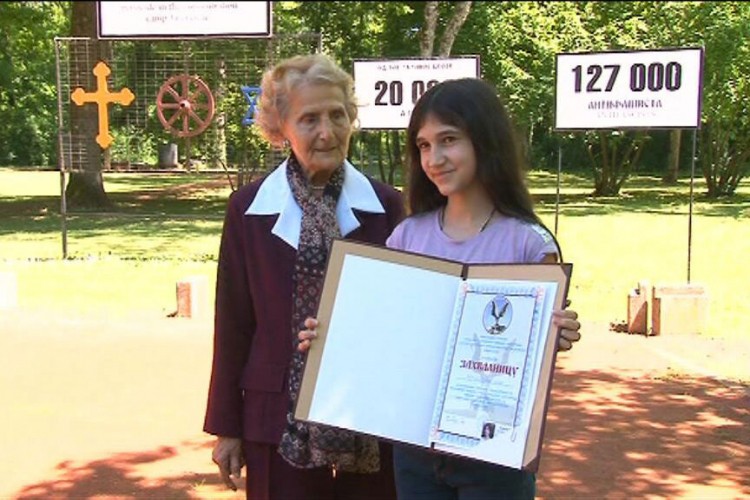 Biljana Čekić postala član Gradskog udruženja logoraša Drugog svjetskog rata