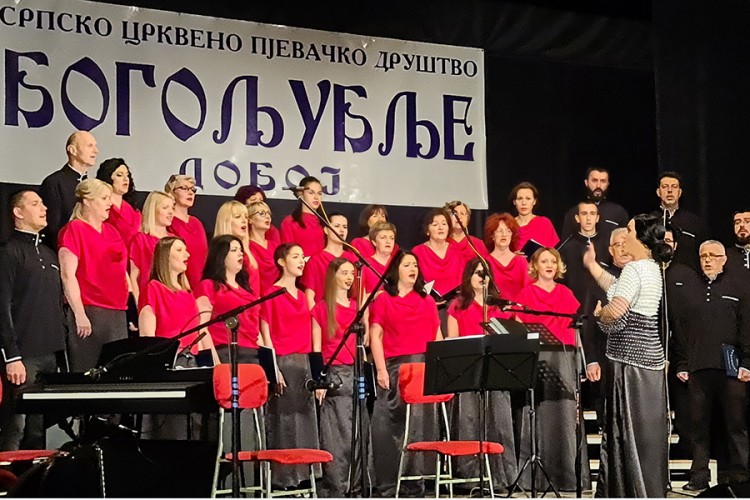 U Doboju održan godišnji koncert hora "Bogoljublje"