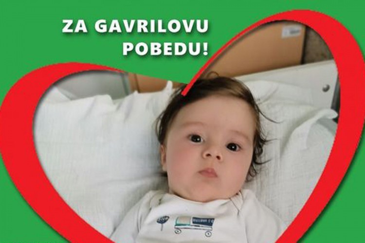 Mali Gavrilo počeo liječenje u Mađarskoj