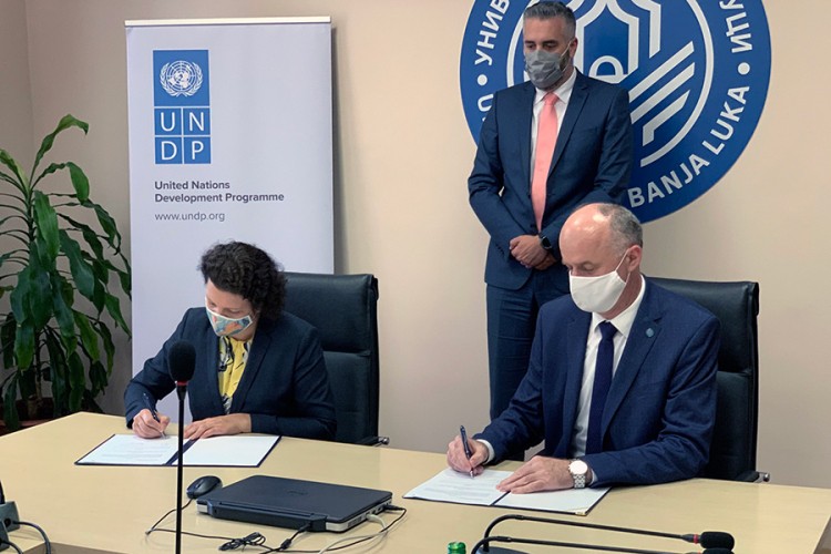 Potpisan memorandum o razumijevanju Univerziteta u Banjaluci i UNDP-a