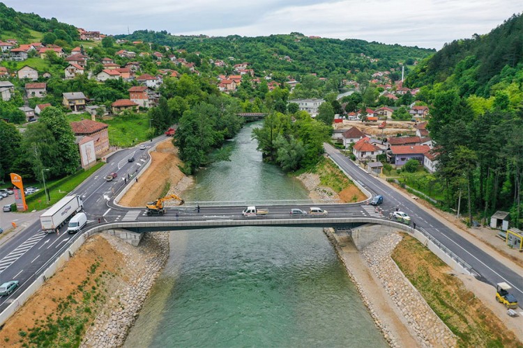 Početkom juna preko novog mosta u Srpskim toplicama