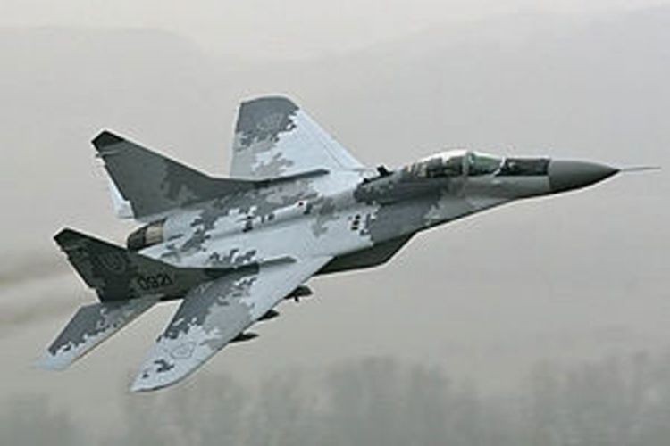Pao bugarski MiG tokom vježbe