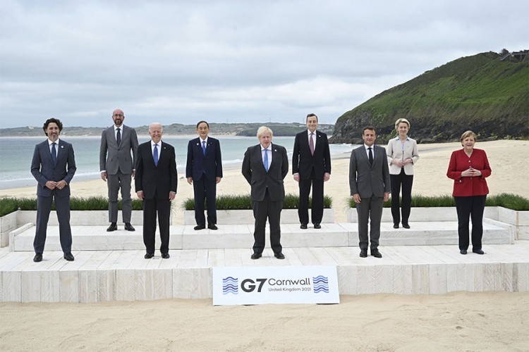 Džonson: Sastanak lidera G7 postao "ogroman medijski cirkus"