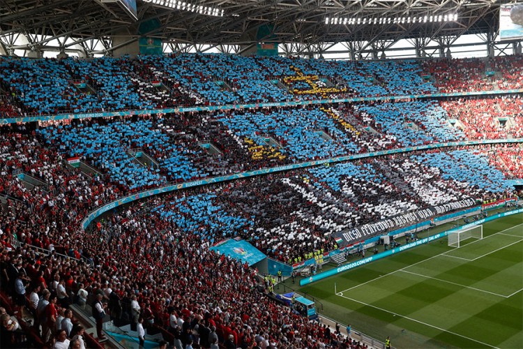 Spektakl u Budimpešti: 60.000 navijača na utakmici Eura
