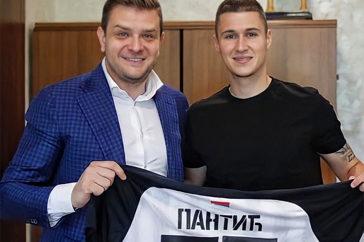 Pantić se vratio u Partizan