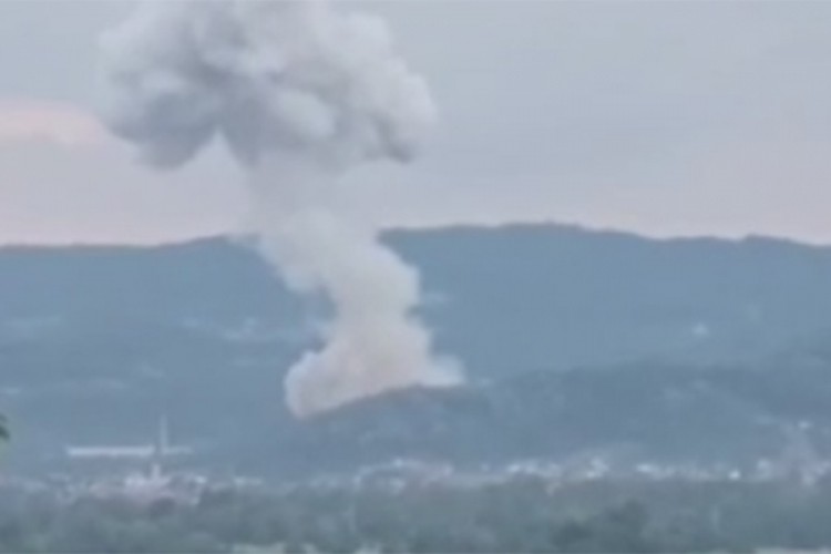Bespilotne letjelice nadlijetale fabriku "Sloboda", požar ugašen