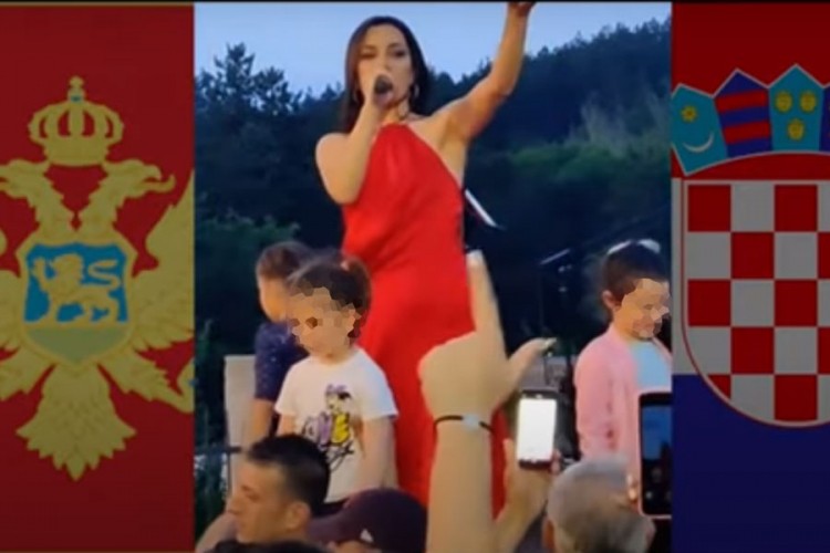 Jadranka Barjaktarović pjevala pjesmu posvećenu hrvatskim generalima