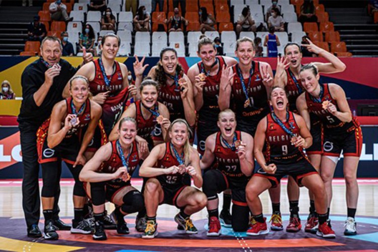 Košarkašice Belgije osvojile bronzu na EP