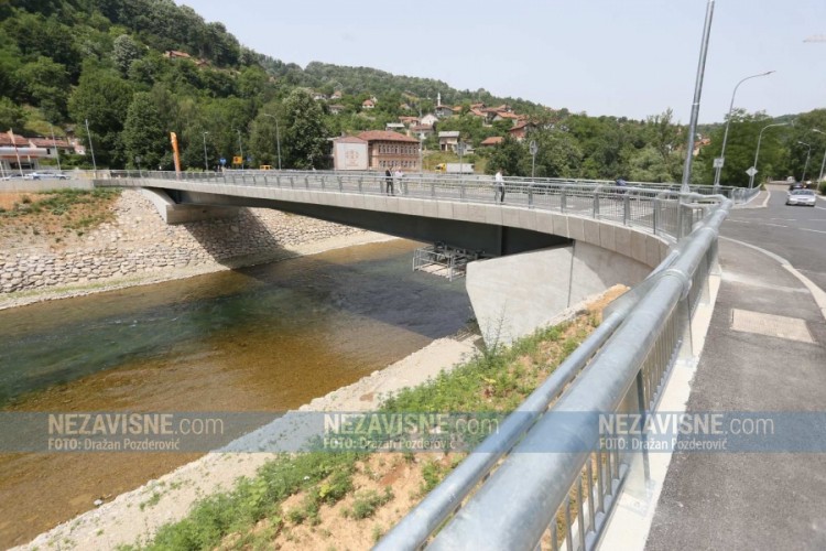Otvoren most u Srpskim toplicama