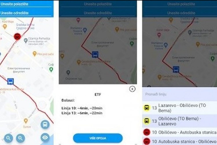 Aplikacija "Bl Bus Tracker" prati još četiri linije u Banjaluci