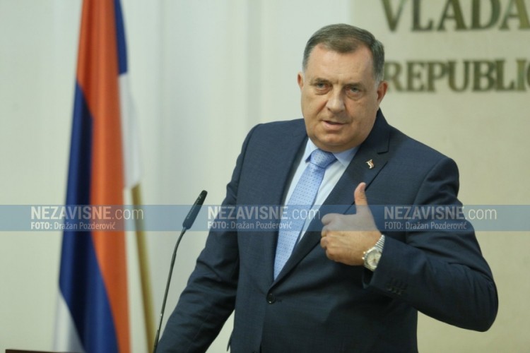 Dodik: Srpska neće dizati oružanu, već političku pobunu