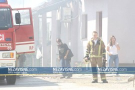 Izgorio stambeni kompleks u Sarajevu, nekoliko porodica ostalo bez krova nad glavom