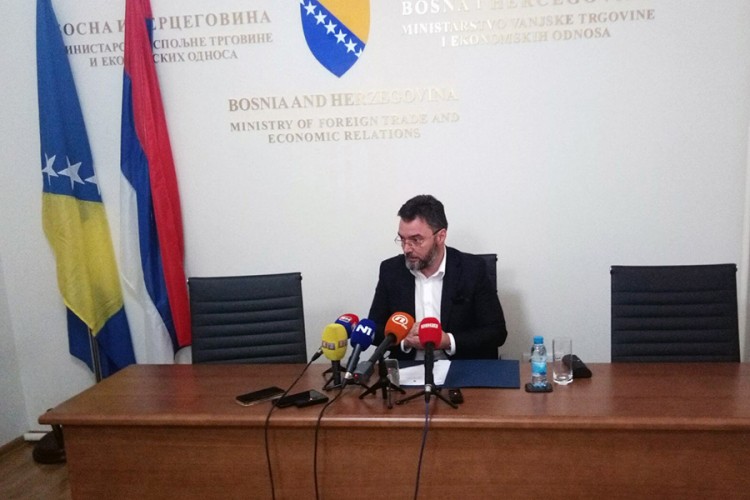 Košarac: Privrednici trpe jer se BiH nije pridružila "Otvorenom Balkanu"