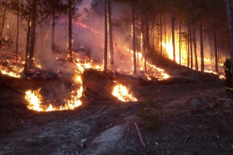 Aktivni požari na području Mostara, Jablanice i Stoca