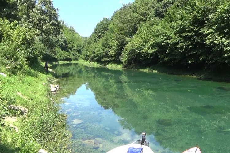 Rijeka Krušnica pitka od izvora do ušća