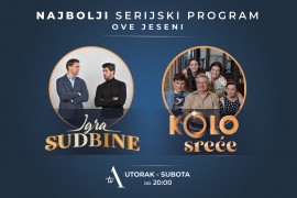 Premijera najboljeg serijskog programa ove jeseni na ATV