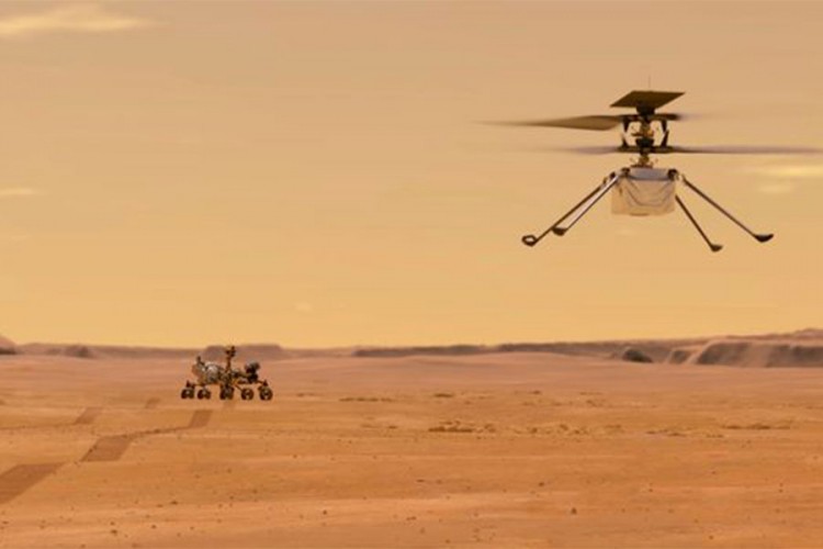 Kineski helikopter spreman za Mars